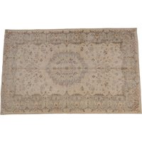 Neutraler Teppich, Oushak Verblasster Vintage Bodenteppich, Boho Antiker Alter 5, 7 X 2, 1 Ft, Rk 10927 von turkishrugkingdom