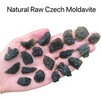 1 Stk. 2-3 Gramm Natur Tschechien Moldavit Roh Mit Zertifikat Zufällige Auswahl Echt Tektit von turquoisecenter89