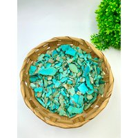 100 Natürliche Grobe Arizona Blue Türkis/Roh Dicke Chips Am Besten Zum Herstellen Von Schmuck Und Polieren Schneiden von turquoisecenter89