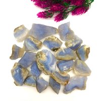 100% Natürliche Rohblaue Spitze Achat/Top Hochwertiger Stein Echte Blaue Agat Rohstein von turquoisecenter89