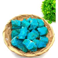 Natürlicher Roh Chrysocolla Stein Im Großhandelspreis Für Heilung Und Meditation Erhältlich von turquoisecenter89