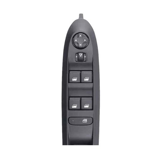 Autofensterschalter Für Citroen Für C4L Für C4 Power Fenster Spiegel Glas Heber Control Switch Control Taste 98009290ZD(With Folding) von tusgt