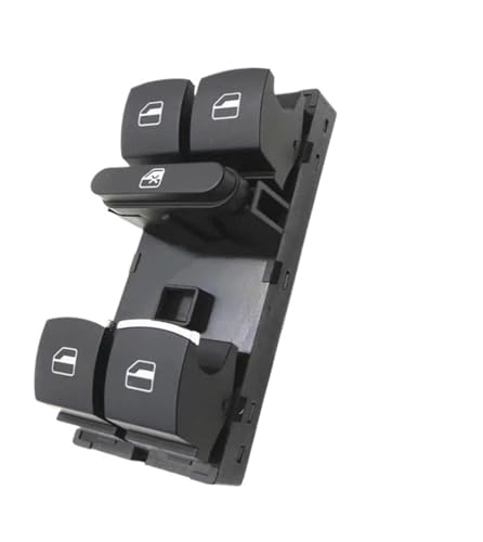 Autofensterschalter Für VW Für Jetta 2005 Power Fenster Master Switch Control Taste 7L6959855B 7L6 959 855B 5J0959855 5J0 959 855(Chrome) von tusgt