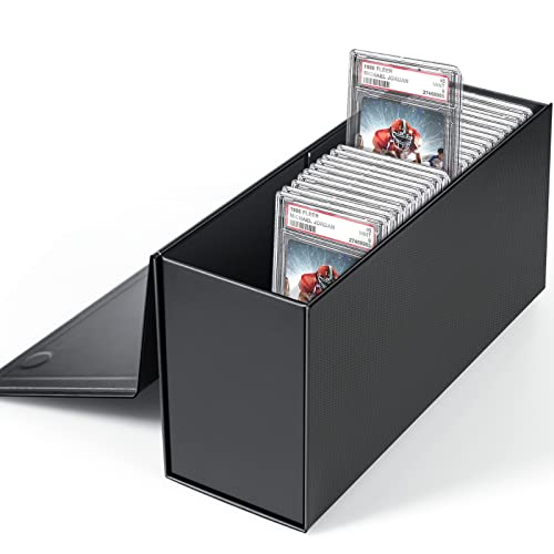 PSA Graded Card Storage Box, PSA Graded Card Storage Holder Container Toploader Box - 1 Pack von tutata