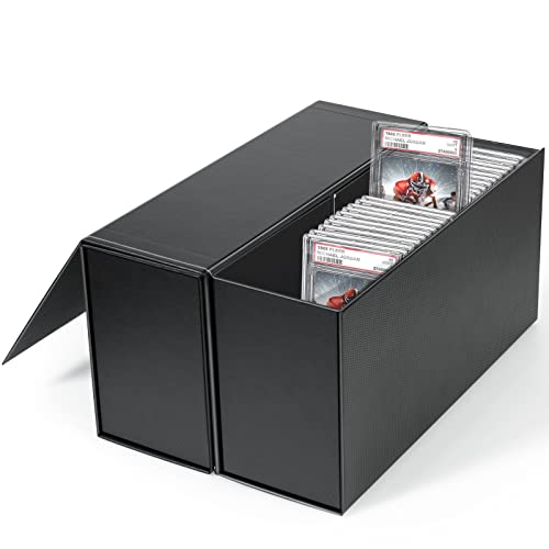 PSA-Aufbewahrungsbox für Karten, PSA-Karten, Aufbewahrungsbox, Behälter für Toploader – 2 Stück von tutata