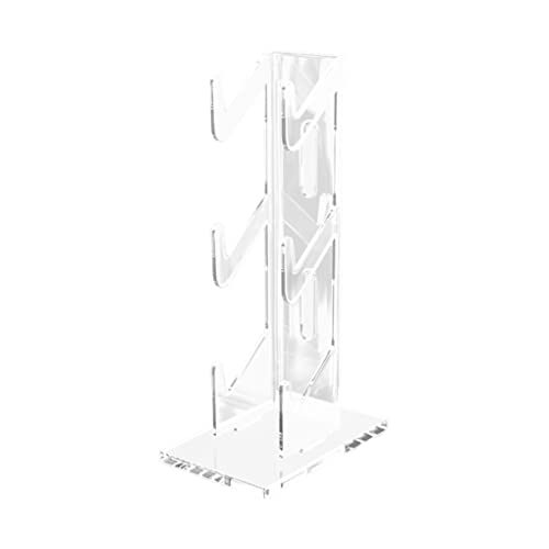 tuwiwol 3 Tier Controller Halter Display Stand Schreibtisch Gamepad Headset Organizer Pad Acryl Aufhänger Gaming Computer Zimmer Zubehör von tuwiwol