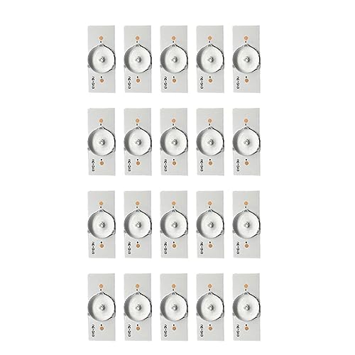 tuwiwol Langlebige LED Lampe mit praktischen optischen Lichtperlen. ABS LED Lampe mit Leuchtdiode und optischem LED Licht, 3V 50PCS von tuwiwol