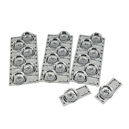 tuwiwol Langlebige LED Lampe mit praktischen optischen Lichtperlen. ABS LED Lampe mit Leuchtdiode und optischem LED Licht, LG6V 50PCS von tuwiwol