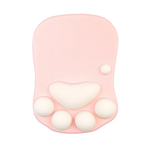 tuwiwol Mauspad mit Handgelenkstütze, sicherer Handgelenkschutz, einzigartige Harzmatte mit Rutschfester Basis, Computer Mauspad, DS 002 rosa tuwiwol Mauspad mit Handgelenkstütze, sicherer Handgelenkschutz, einzigartige Harzmatte mit Rutschfester Basis, Computer Mauspad, DS 002 rosa von tuwiwol