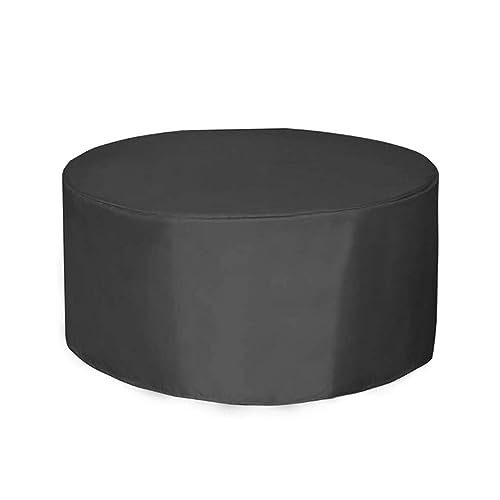 tuwiwol Multifunktionale wasserdichte Oxford Korbmöbel Rundabdeckung – langlebige und zuverlässige Stoff Sofa Schutzwerkzeuge, 185 * 110cm von tuwiwol