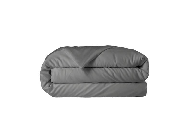 twenty:three® Bettbezug Lyocell Deckenbezug Dark Gray, Atmungsaktiv, Ultraweich, Eukalyptusholz u.a., Nachhaltig, 135 x 200 von twenty:three®