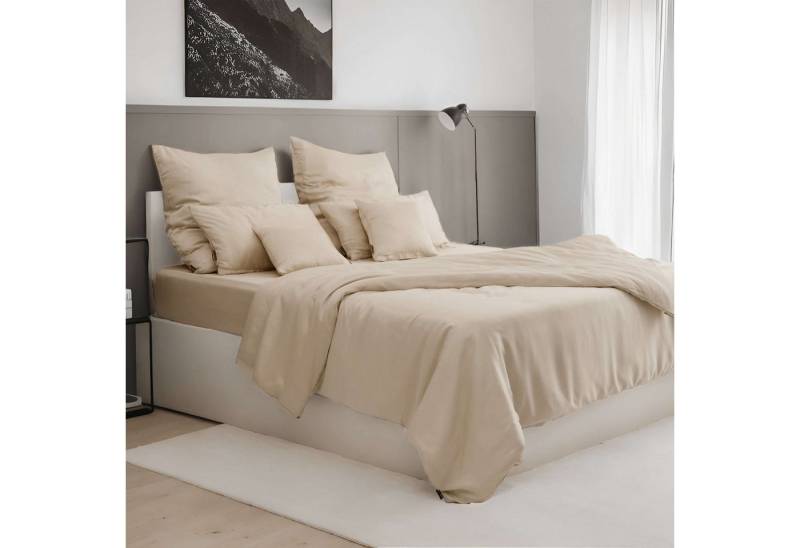 twenty:three® Bettbezug Lyocell Deckenbezug Creme Beige, Atmungsaktiv, Ultraweich, 100% TENCEL™ Lyocell, Nachhaltig von twenty:three®