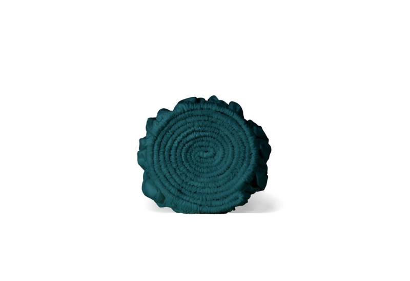 twenty:three® Bettlaken Lyocell Spannbettlaken Juice Petrol, Lyocell, Atmungsaktiv, Ultraweich, 100% TENCEL™ Lyocell, 100 x 200 von twenty:three®