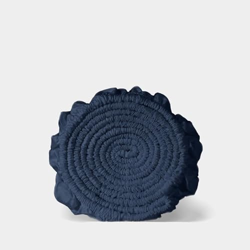 twenty:three® | 100% Tencel™ Lyocell Spannbettlaken - 200x220 cm Midnight Blue - Atmungsaktiv, Nachhaltig, bis 30 cm Höhe, Ganzjährig, Rundumgummi. Eckenlabel, Wärmeregulierend von twenty:three