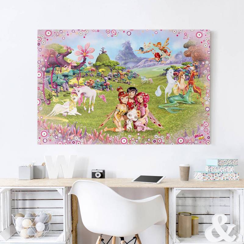 home24 Bild Mia and Me II 120 x 80cm Multicolor von home24