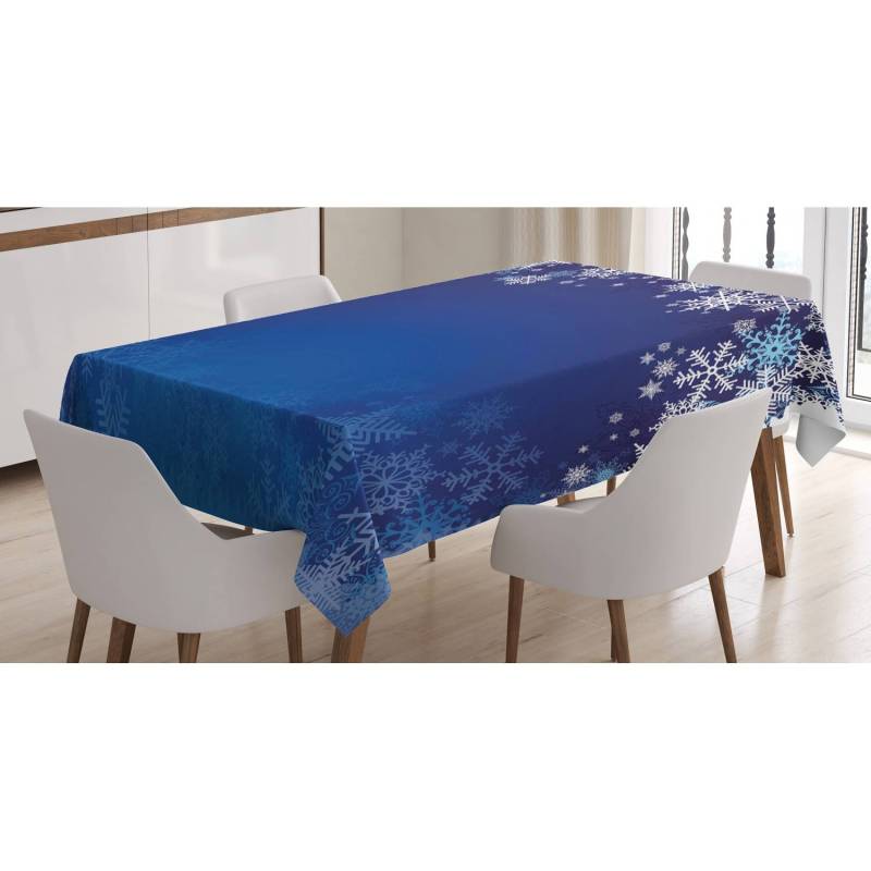 home24 Tischdecke Schneeflocken 140 x 200cm Blau home24 Tischdecke Schneeflocken 140 x 200cm Blau von home24