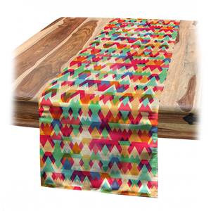 home24 Tischläufer Triangles 40 x 225cm Multicolor von home24