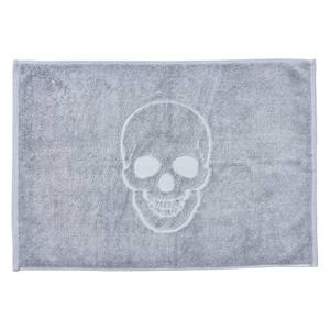 home24 Badvorleger Skull Style 50 x 70cm Grau von home24