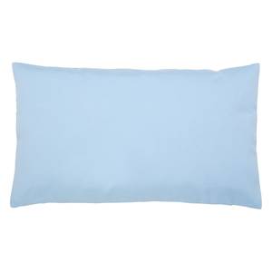 home24 Kissen Juno Blau/Hellblau 50 x 30cm Webstoff von home24