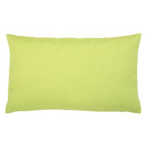 home24 Kissen Juno Grün/Lindgrün 50 x 30cm Webstoff von home24