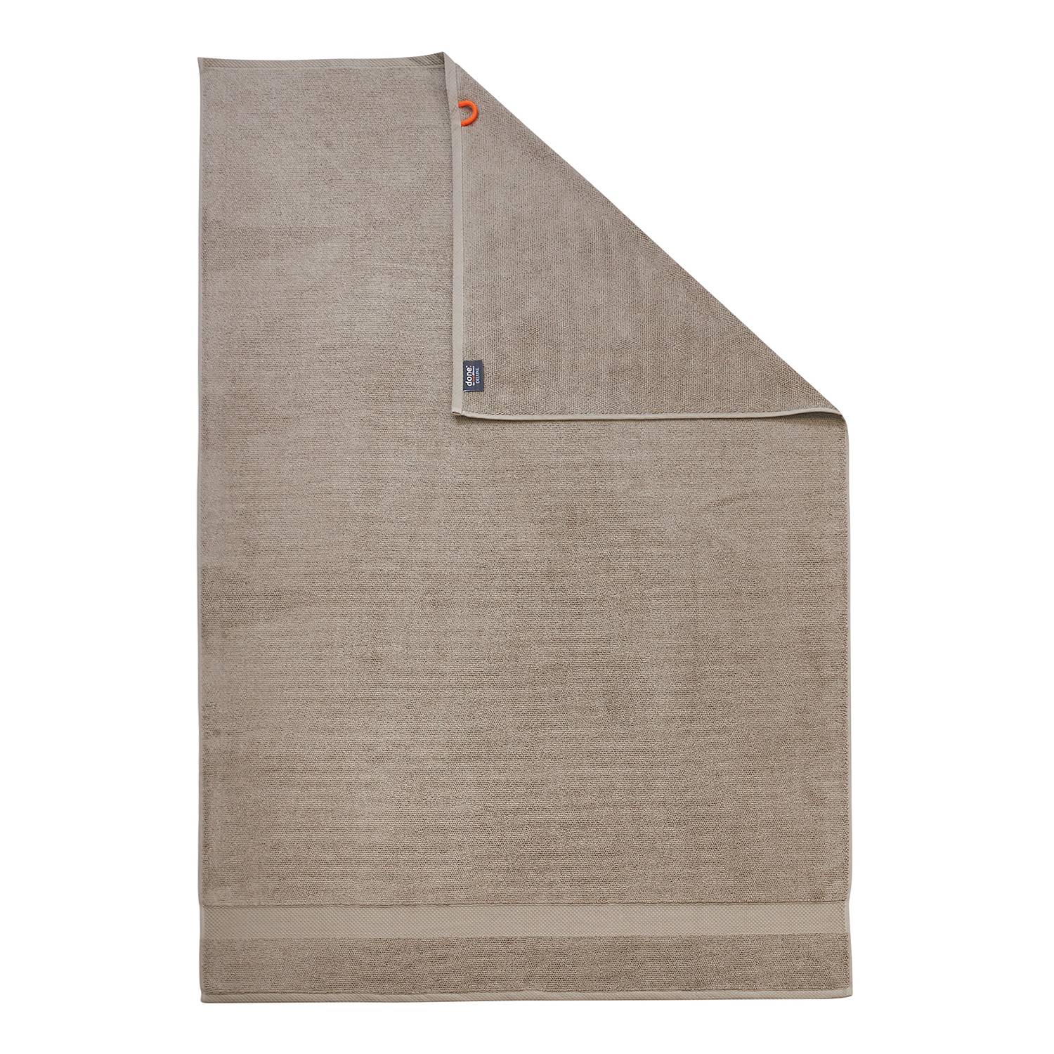 twentyfour Saunatuch Deluxe Taupe Baumwollstoff Modern 100x150 cm (BxT) von twentyfour