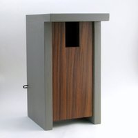 Vogelhaus Modern Minimalist - Die Bird Box von twigandtimber