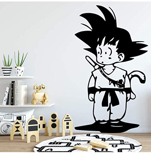 Son Goku Wandaufkleber Dekoration Zubehör Für Kinderzimmer Dekor Wandkunst Aufkleber Wandsticker 43 Cm X 74 Cm von txucc