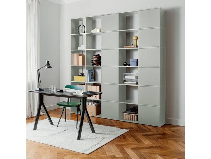 Bücherregal in Grün mit Türen, 240 cm x 243 cm x 32 cm, Vollständig anpassbar von Tylko von tylko