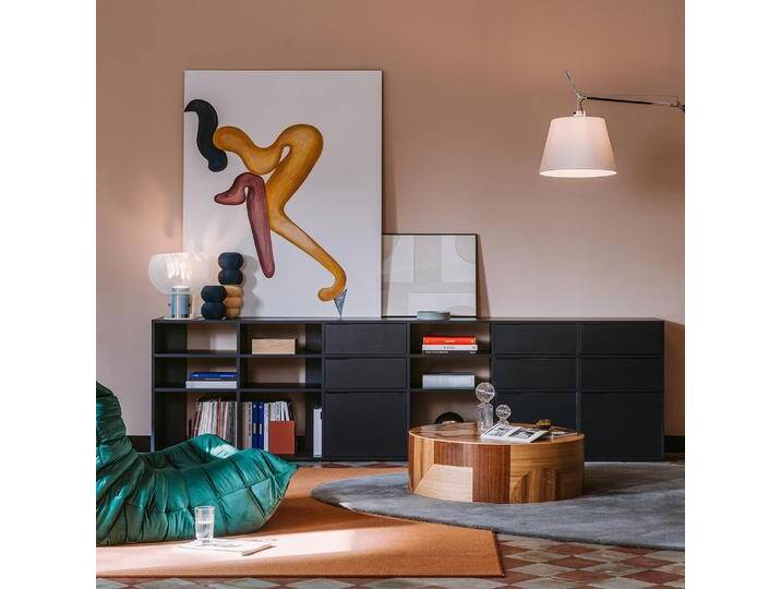 Kommode in Blau mit Ruckwanden, 343 cm x 103 cm x 40 cm, Vollständig anpassbar von Tylko von tylko