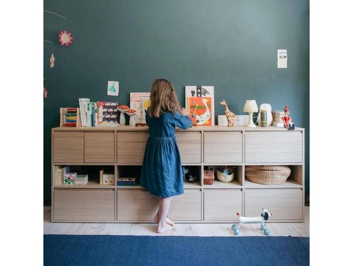 Kommode in Eiche mit Türen, 220 cm x 83 cm x 40 cm, Vollständig anpassbar von Tylko von tylko