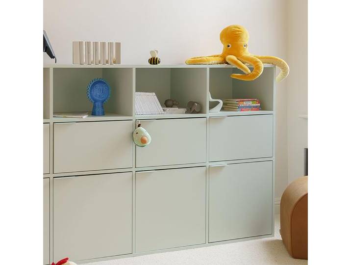 Kommode in Grün mit Türen und Ruckwanden, 209 cm x 113 cm x 40 cm, Vollständig anpassbar von Tylko von tylko