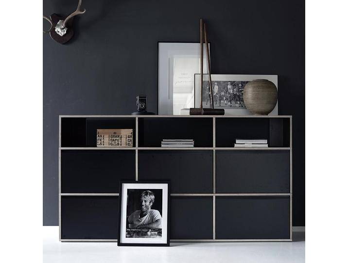 Kommode in Schwarz, 203 cm x 103 cm x 32 cm, Vollständig anpassbar von Tylko von tylko