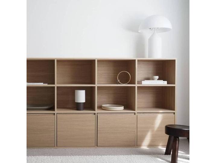 Sideboard in Eiche mit Schubladen und Ruckwanden, 230 cm x 103 cm x 32 cm, Vollständig anpassbar von Tylko von tylko