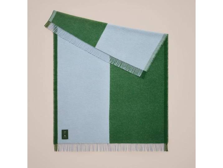 Wolldecke in Himmel & Gras, 170 cm x 130 cm, Vollständig anpassbar von Tylko von tylko