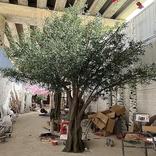 Großer Kunstbaum – Hoher Künstlicher Baum Aus Naturseide Mit Künstlichen Zweigen Und Früchten – Perfekt For Ein Modernes Wohnzimmer Oder Büro(2.5mx2m) von tylxayoxa
