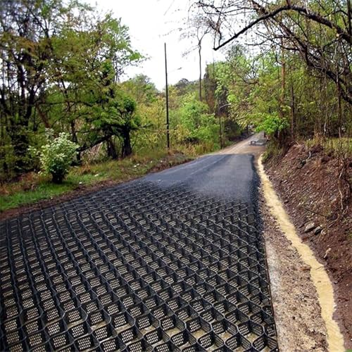 Kies/Gras Gitter Pflaster Weg Basis Matte for Gewächshaus Deck Rasen Rasen Schuppen Garten(2x9 m) von tylxayoxa