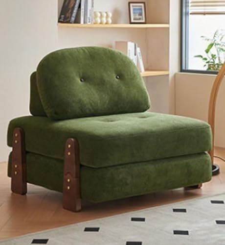 tylxayoxa Japanischen Stil Holz Modul Sofa Kombination Kleine Wohnung Wohnzimmer Tatami Lazy Einzel Bett Dual-Zweck Freizeit Stuhl(A) von tylxayoxa