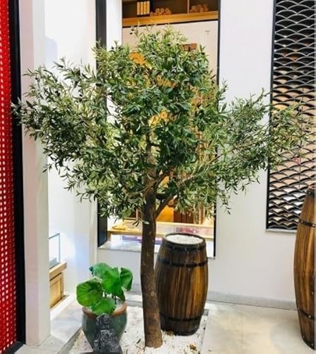 tylxayoxa Künstlicher Baum, Großer Gefälschter Topf-Seidenbaum, Künstlicher Baum for Die Innen- Und Außendekoration Im Wohnzimmer(2.5mx2m) von tylxayoxa