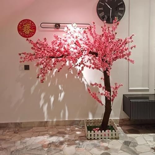 tylxayoxa Künstlicher Kirschblütenbaum, Simulation Gefälschte Heimdekoration, Wunsch for Hochzeitsfeier, Garten, Büro, Seidenpflanzen(3.5mx3m) von tylxayoxa