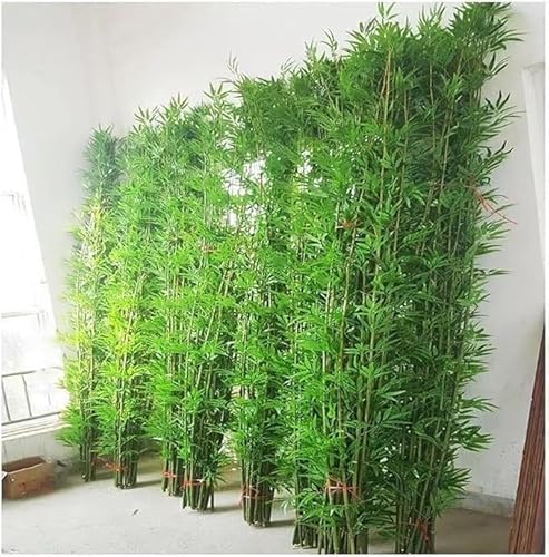 tylxayoxa Künstlicher Sichtschutzzaun Aus Bambus, Hinterhof-Trennwand, Dekorativer Gartenzaun, Künstliche Pflanzen, Bäume for Den Eingang(5 Pack,1m/3.3ft Tall) von tylxayoxa