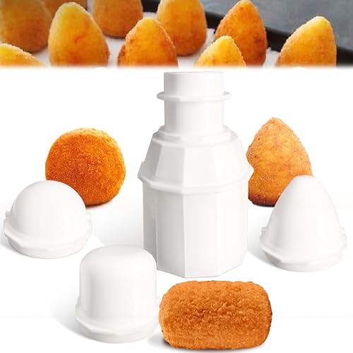 Reiskugelformset 3 in 1 Form Mehrzweck Silikon Arancini Maker DIY Handgefertigte Bento Form Wiederverwendbare Sushi Maker Geeignet für Reisbällchen,Frittierte Fleischbällchen, Mittagessenutensilien Reiskugelformset 3 in 1 Form Mehrzweck Silikon Arancini Maker DIY Handgefertigte Bento Form Wiederverwendbare Sushi Maker Geeignet für Reisbällchen,Frittierte Fleischbällchen, Mittagessenutensilien von tyokas