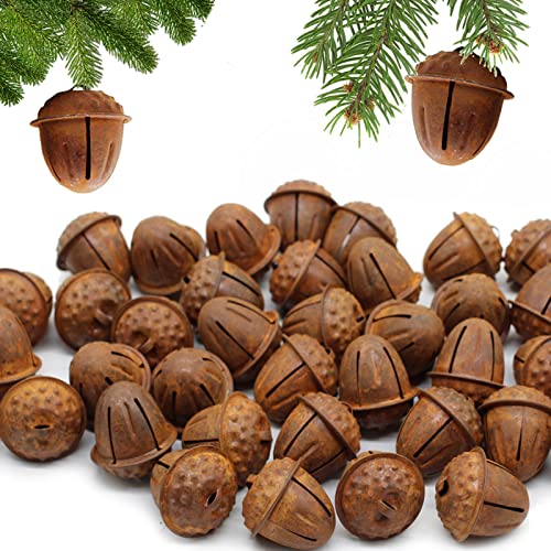 Country Primitive rostige Eichelglocken, rustikale Bauernhaus-Heimdekoration für Weihnachten, Basteln, Herbst, rostige Eichelglocken Country Primitive rostige Eichelglocken, rustikale Bauernhaus-Heimdekoration für Weihnachten, Basteln, Herbst, rostige Eichelglocken von tyoungg