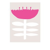 Poster Wandbild/Flowery No. 2 Print Wohnzimmer Deko, Einweihungsgeschenk, Kunstdruck, Als Geschenk von typealive