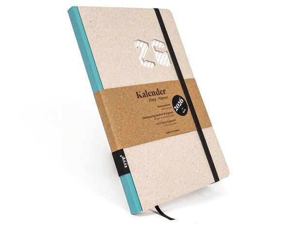 tyyp Taschenkalender 2026 A5 – aus 100 % Recyclingpapier, naturgraues Cover, vegan & handmade tyyp Taschenkalender 2026 A5 – aus 100 % Recyclingpapier, naturgraues Cover, vegan & handmade von tyyp