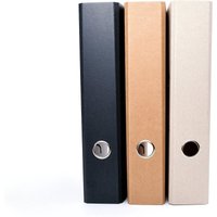 Recycling Ordner A4 Mit Kantenschutz, Nachhaltige Natur Und Öko-Look - Made in Germany, Ringordner, Aktenordner von tyypPaper
