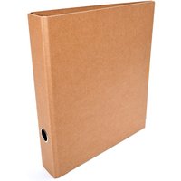 Recycling Ordner A4 Mit Kantenschutz Natur Craft, Nachhaltige Und Öko-Look - Made in Germany, Ringordner, Aktenordner von tyypPaper