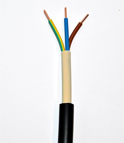 50m Erdkabel NYY-J 3x2,5 mm² schwarz Ring 3x2,5qmm Starkstromkabel Leitung Installation 50m Erdkabel NYY-J 3x2,5 mm² schwarz Ring 3x2,5qmm Starkstromkabel Leitung Installation von u.a. Prysmian
