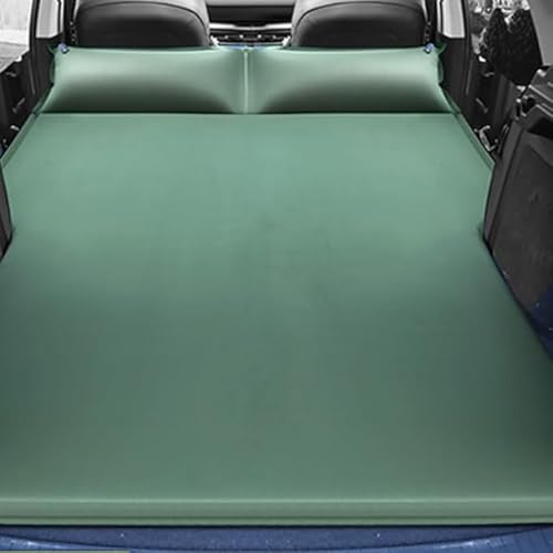 Autobett, For Hyundai Santa Fe Hybrid 2024 Outdoor Camping Reise Tragbare Isomatte Einstellbar(F-green) von uHLANQC