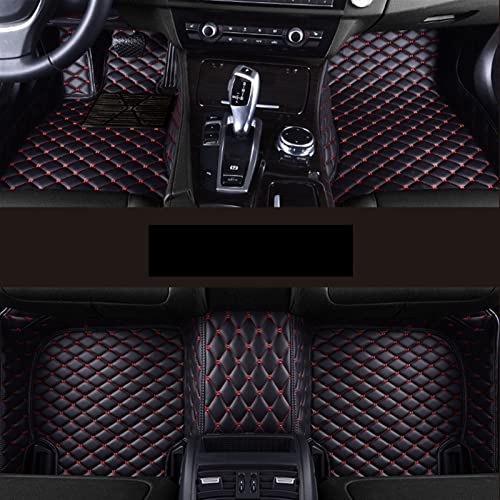 Autofußmatten Auto-Fußmatten nach Maß for Mitsubishi for ASX for Lancer for Outlander for Pajero V73 V97/V93 for Grandis for Eclipse for Galant for Fortis Anti-Rutsch-Schutzmatten(Carbon Fiber 4pcs) von uHLANQC