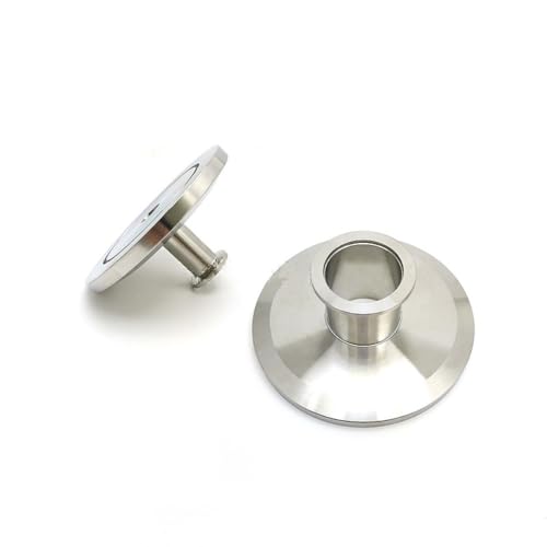 Edelstahl 304 Vakuum Tri Clamp Minderer Adapter Reduzierung Connetor Flansch Rohr Fitting Joint KF63 KF80 KF100 KF160(KF80-KF40) von uHLANQC
